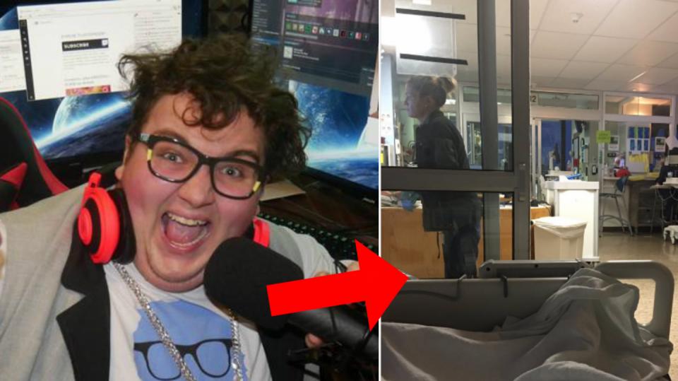 Streamer dostal v přímém přenosu infarkt